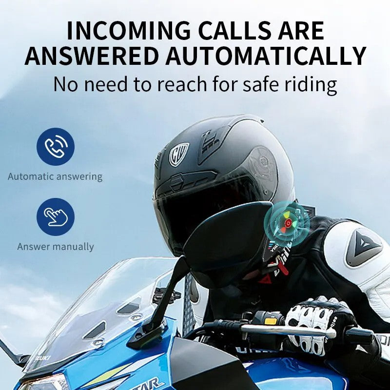 Y60 Motorcycle Bluetooth Headset Waterproof Helmet Speakers Noise Cancellation / FM Radio Y60 Motorcycle Bluetooth Headset Waterproof Helmet Speakers Noise Cancellation / FM Radio